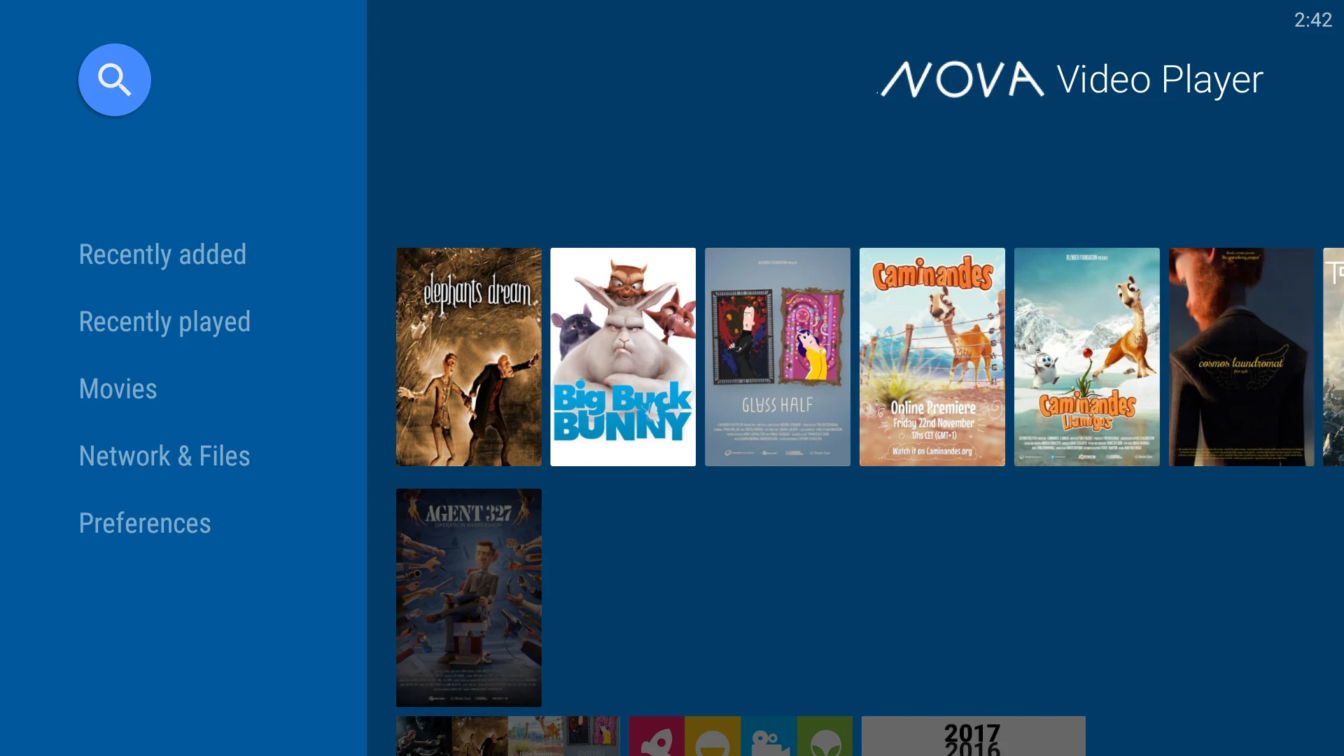 NOVA Video Player screenshot