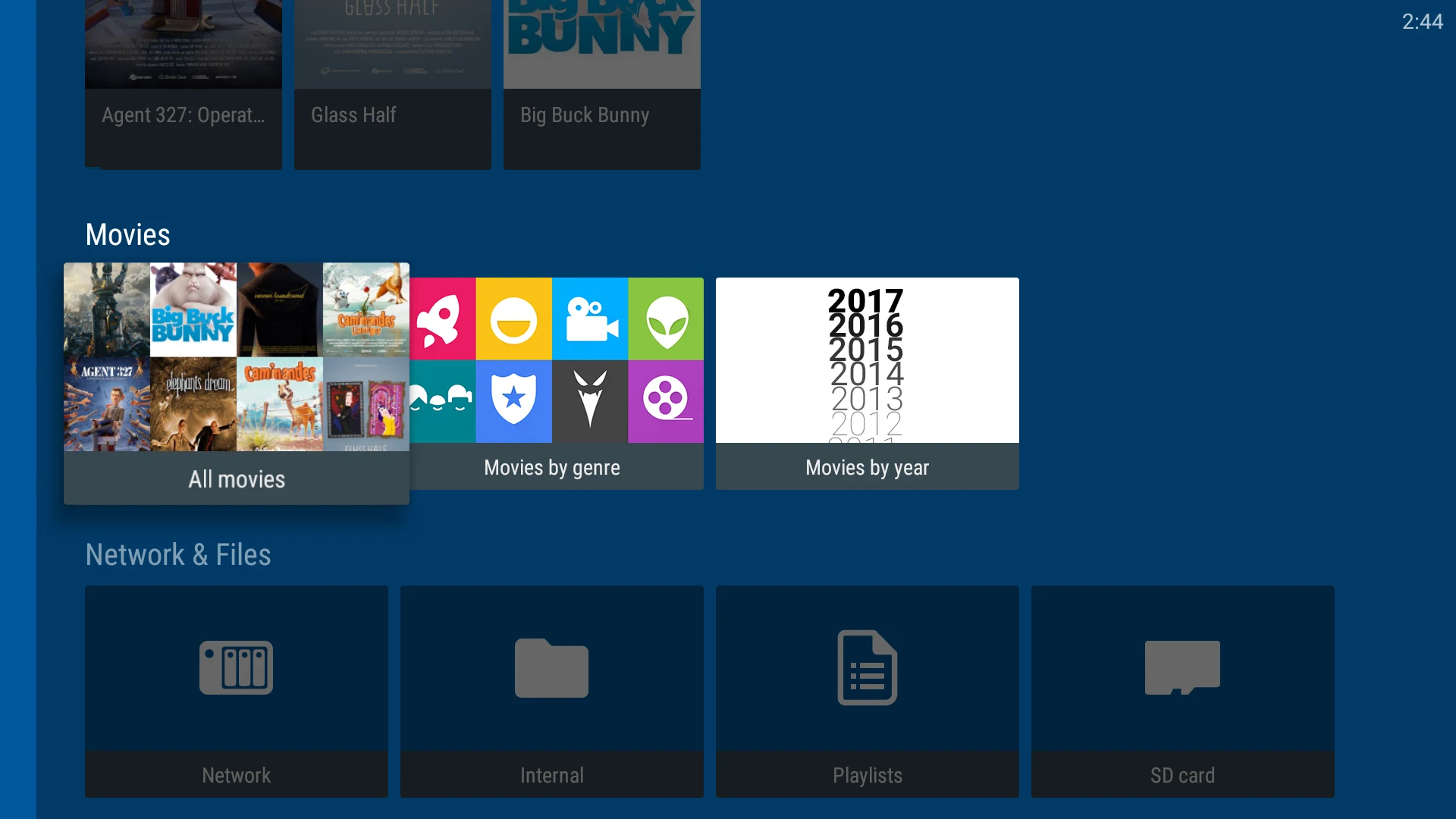NOVA Video Player screenshot